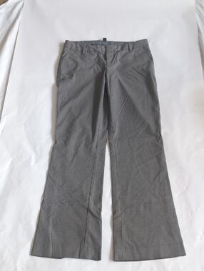 Gap Hip Slung Fit Gray Women’s Dress Pants, Classic Straight Fit - 8
